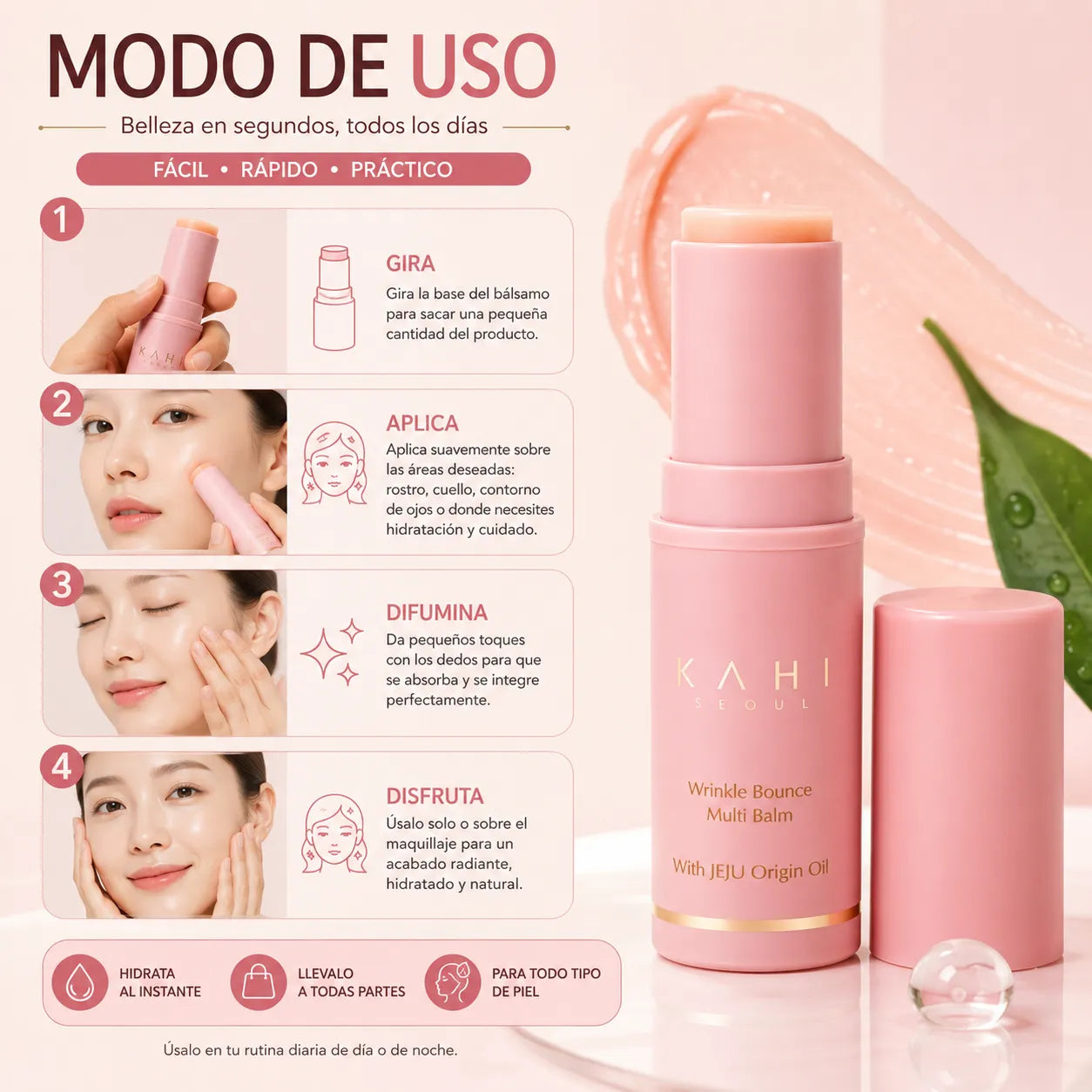 KAHI Multi Balm™: El Secreto Coreano para una Piel Más Luminosa y Radiante