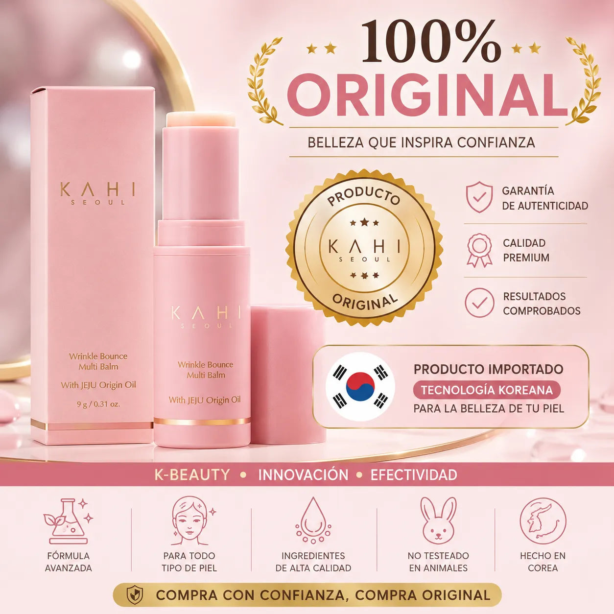 KAHI Multi Balm™: El Secreto Coreano para una Piel Más Luminosa y Radiante
